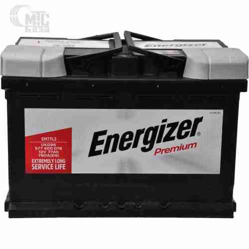 Аккумулятор Energizer Premium [EM77-L3, 577400078] 6СТ-77 Ач R EN780 А 278x175x190мм